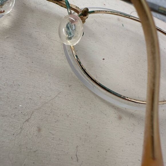 Vintage Cazal Germany Semi Rimless Glasses As Is - Picture 6 of 9